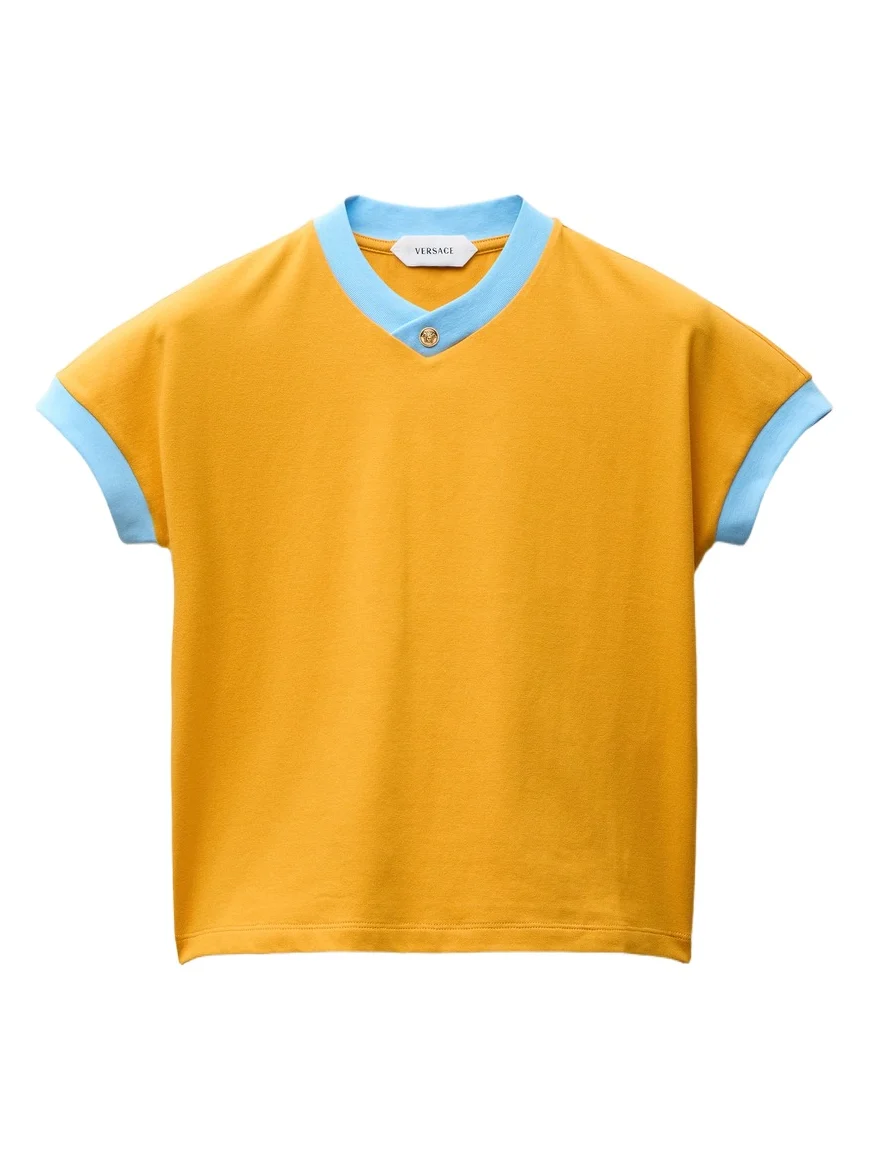 Versace Stretch Cotton-Jersey T-Shirt