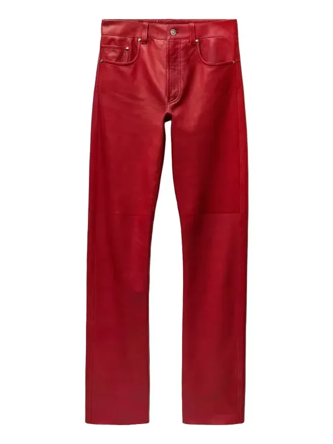 Versace Leather Pants