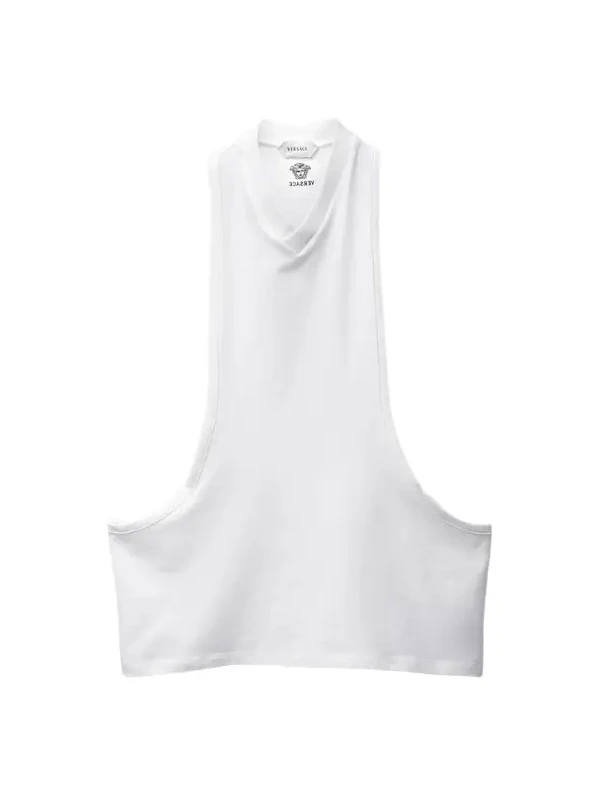 Versace Stretch Cotton-Jersey Tank Top