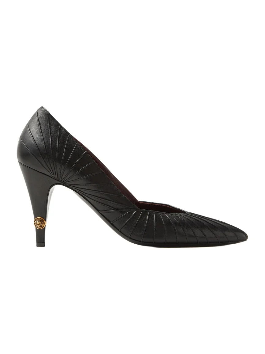 Versace Gianni Leather Pumps 90 mm