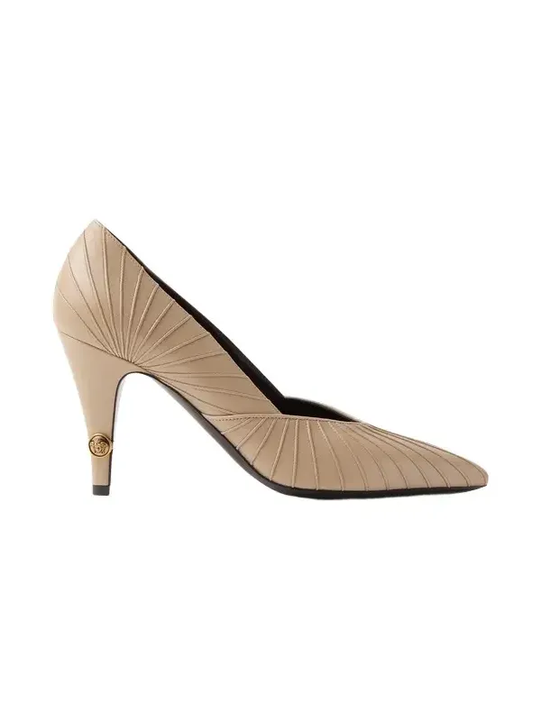 Gianni Leather Pumps 90 mm Gianni Leather Pumps 90 mm