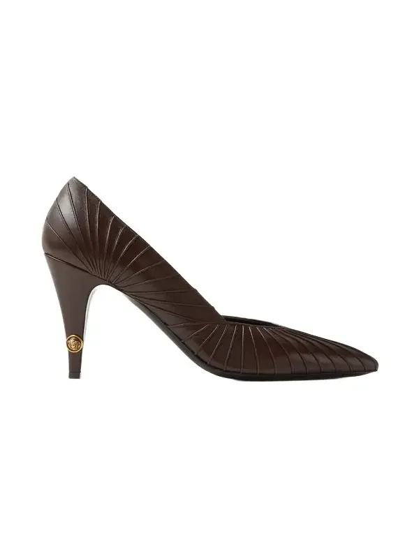 Gianni Leather Pumps 90 mm