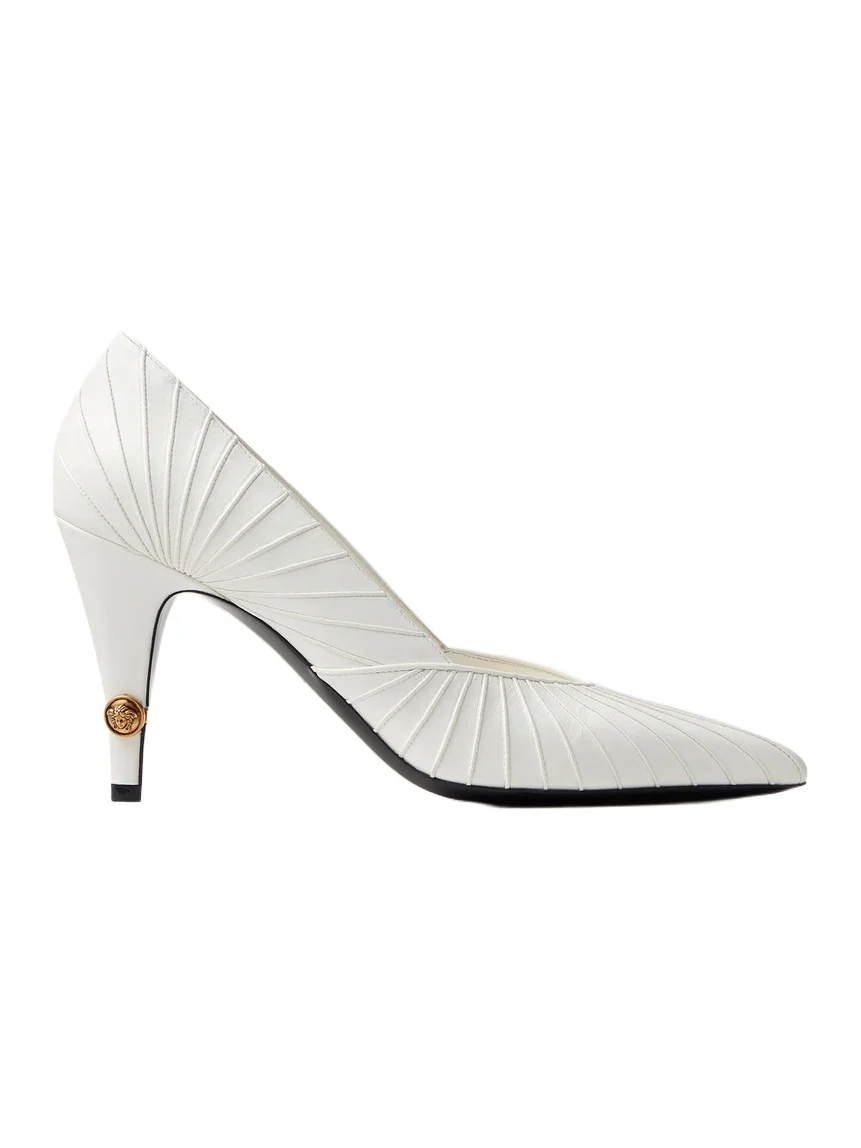 Versace Gianni Leather Pumps 90 mm