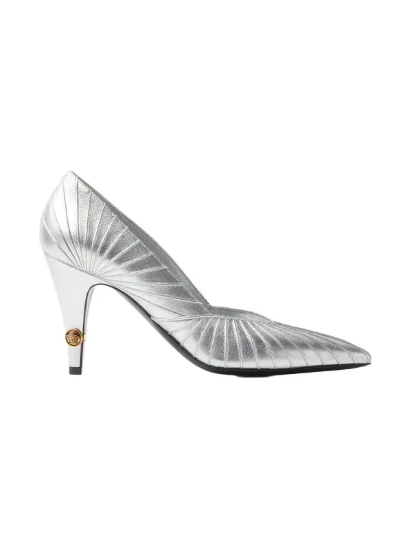 Versace Gianni Metallic Nappa Pumps 90 mm