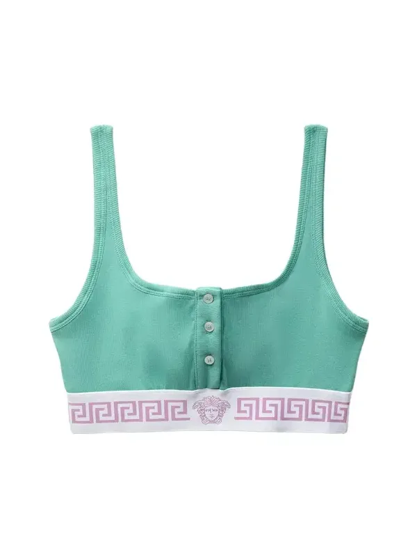 Ribbed Cotton Bralette Ribbed Cotton Bralette