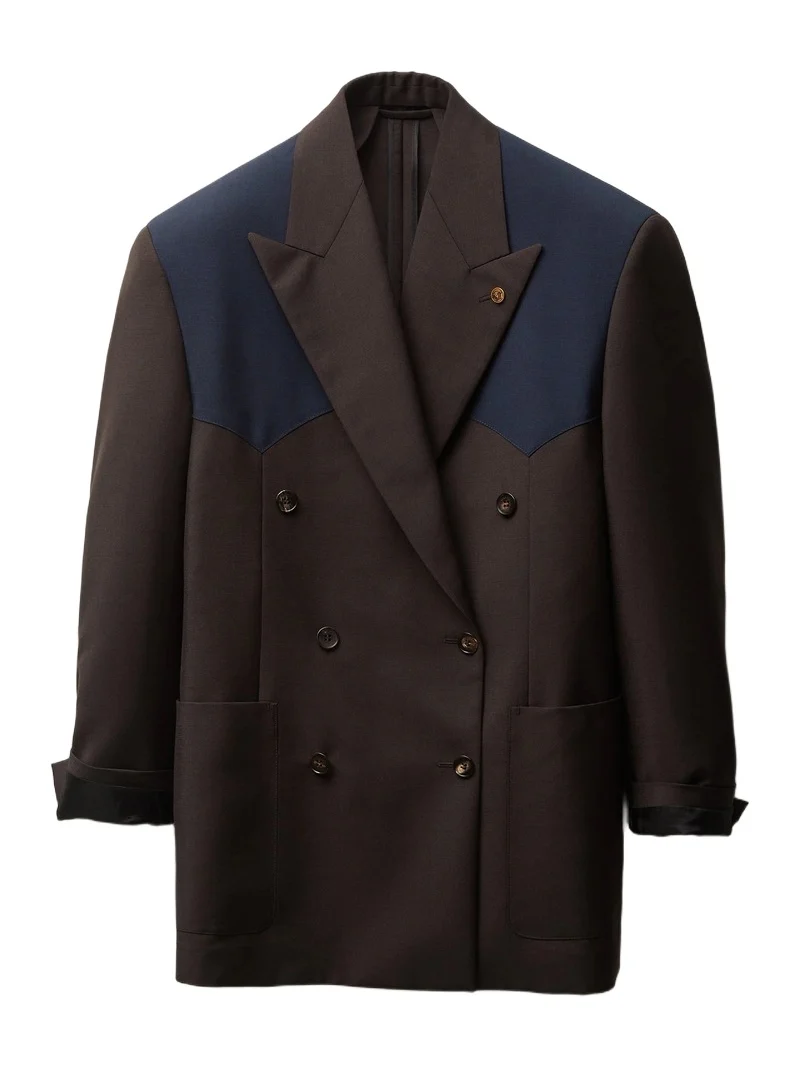 Versace Wool-Mohair Blazer
