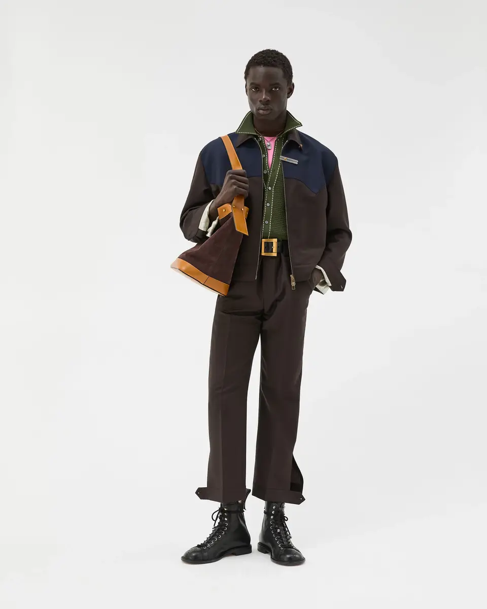 Versace Wool-Mohair Regular Formal Pants | Thumbnail 2 Versace Wool-Mohair Regular Formal Pants | Thumbnail 2