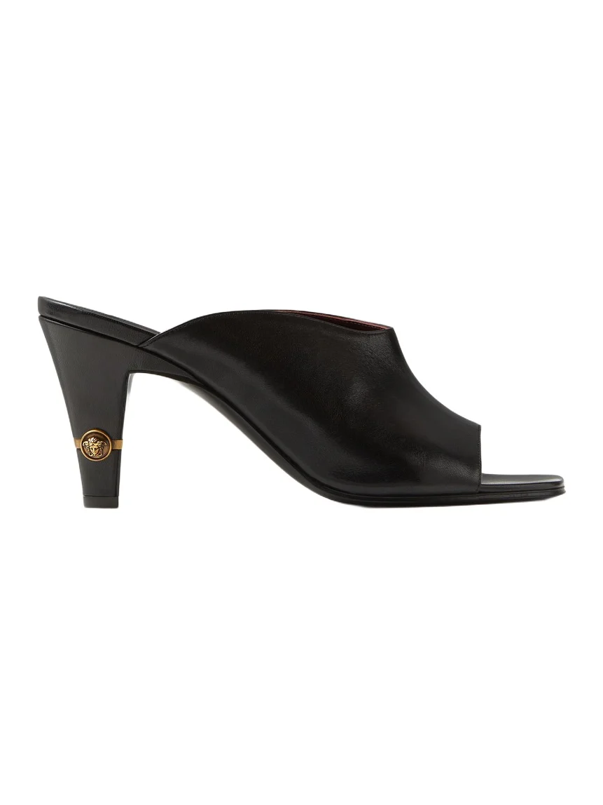 Versace Giulietta Leather Mules 80 mm