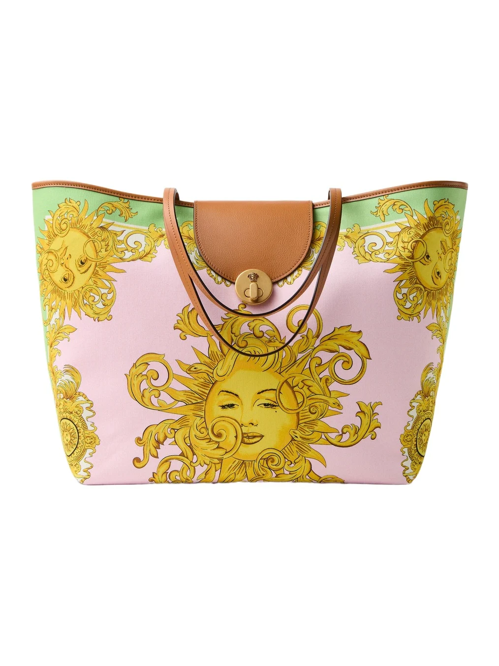Vivian Printed Large Canvas Tote Vivian Printed Large Canvas Tote