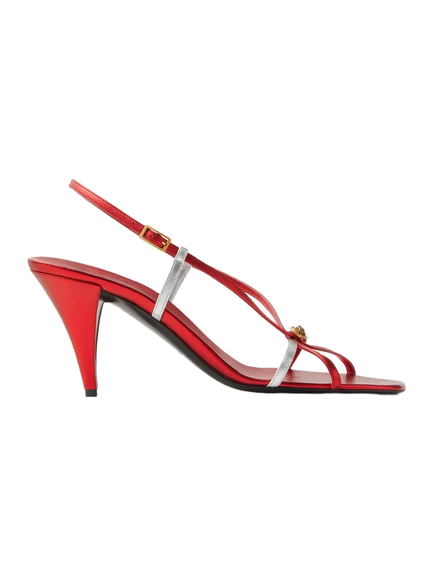 Valentina Metallic Sandals 80 mm Valentina Metallic Sandals 80 mm
