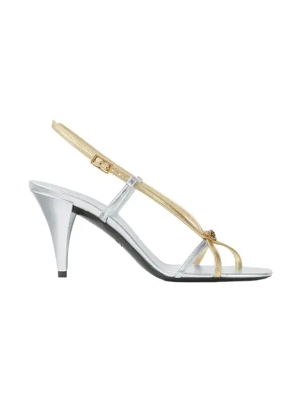 Valentina Metallic Sandals 80 mm Valentina Metallic Sandals 80 mm