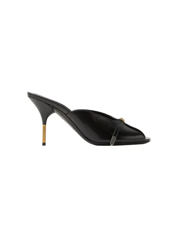 Nyx Leather Mules 80 mm Nyx Leather Mules 80 mm
