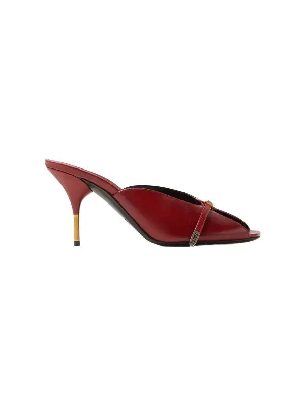 Nyx Leather Mules 80 mm Nyx Leather Mules 80 mm