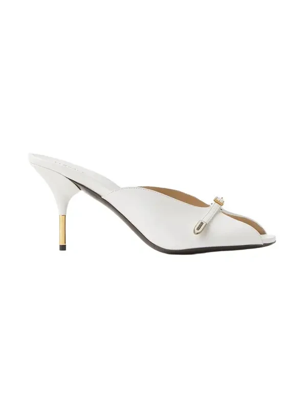 Nyx Leather Mules 80 mm Nyx Leather Mules 80 mm