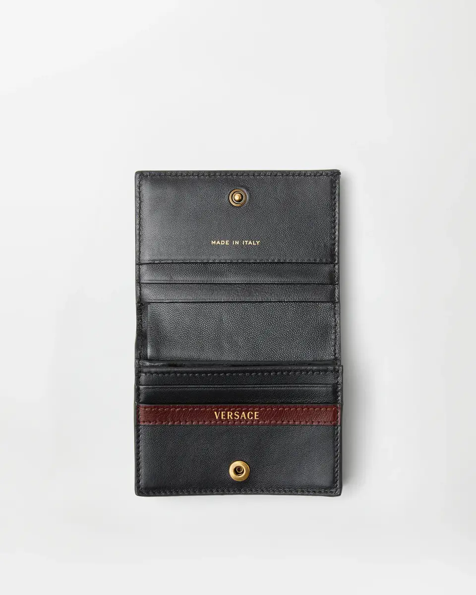 Versace Emblème Leather Wallet | Thumbnail 2 Versace Emblème Leather Wallet | Thumbnail 2