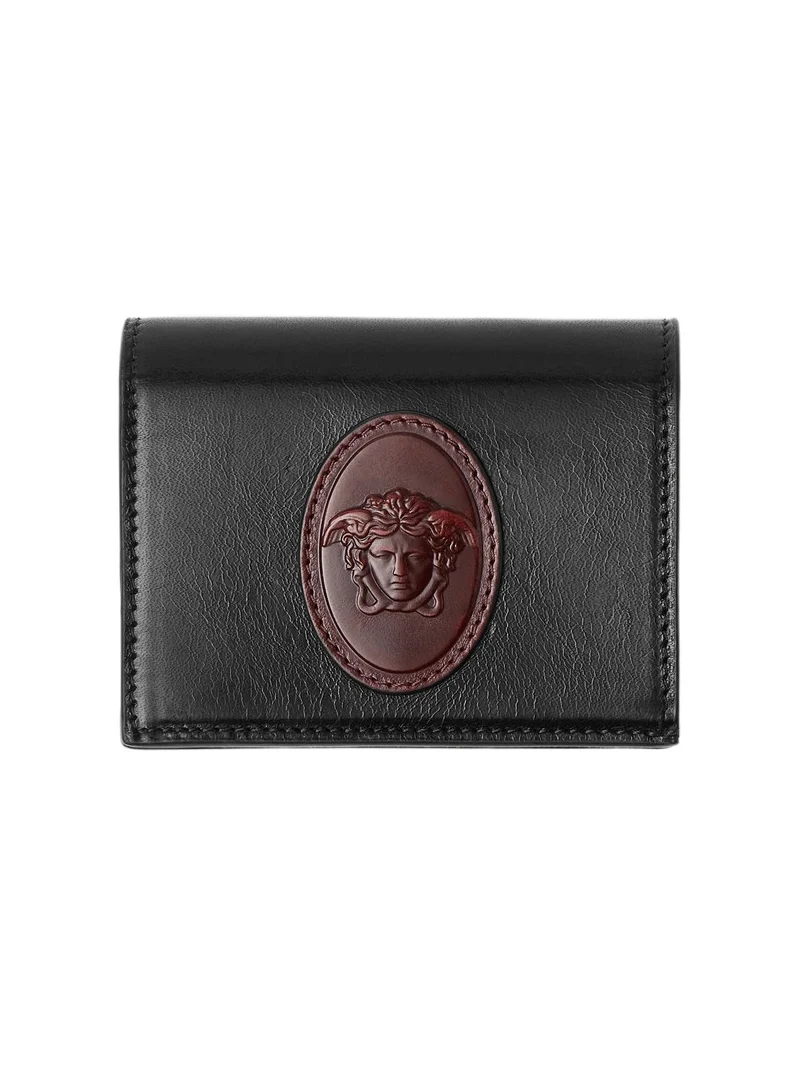 Versace Roomy Leather Wallet