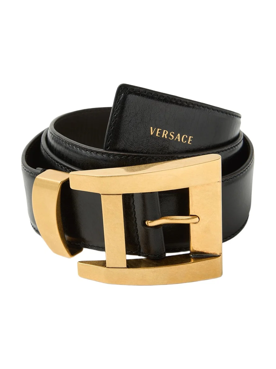 Versace Leather Belt 4 cm