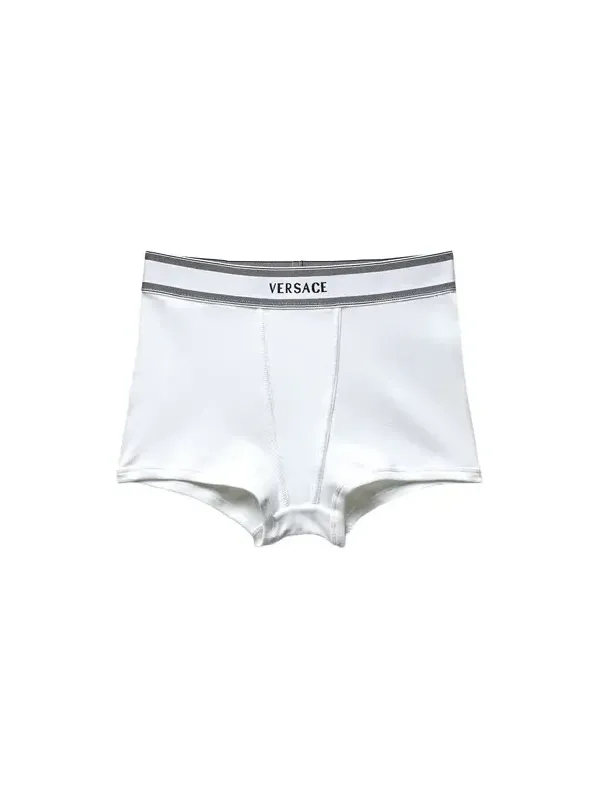 Ribbed Cotton-Jersey Trunks