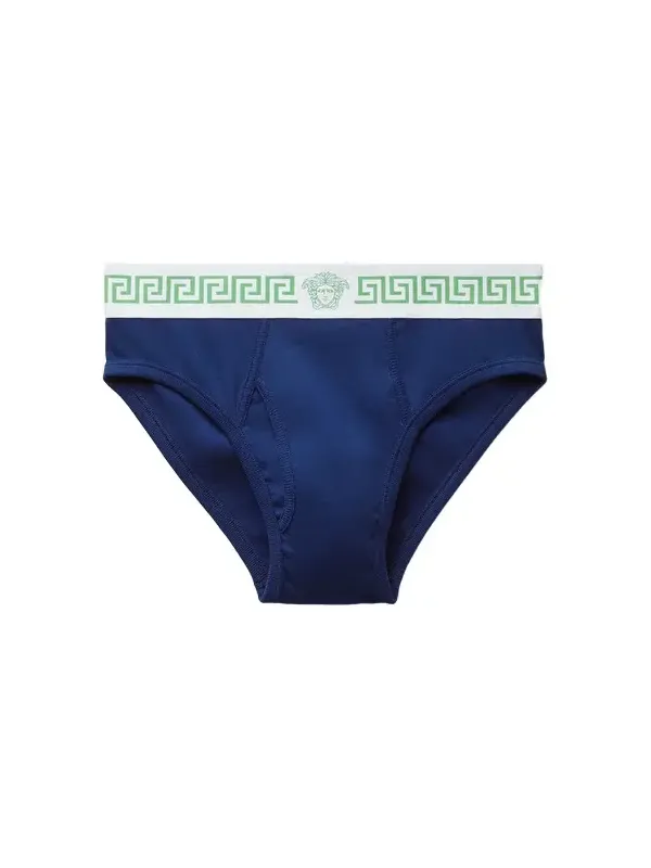 Versace Ribbed Cotton-Jersey Briefs