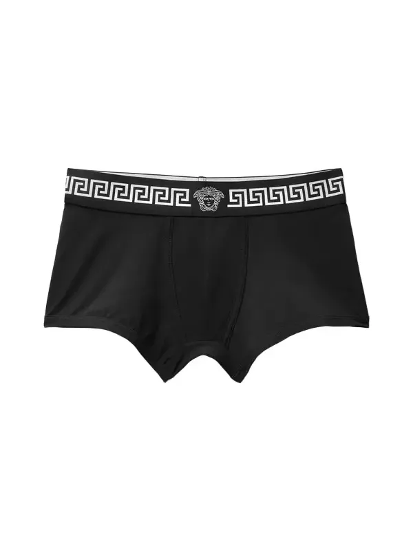 Versace Cotton-Jersey Trunks