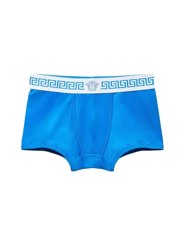 Versace Cotton-Jersey Trunks