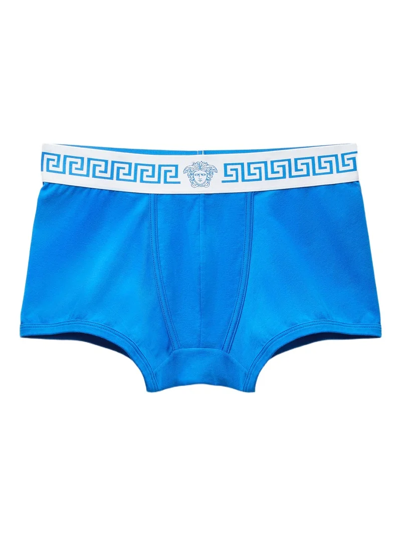 Versace Cotton-Jersey Trunks