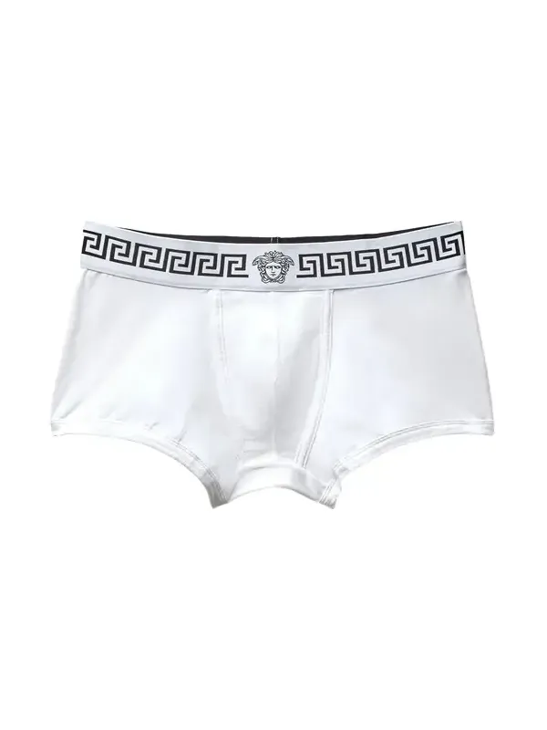 Versace Cotton-Jersey Trunks