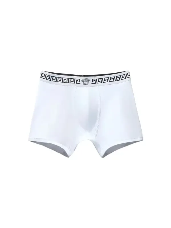 Versace Cotton-Jersey Trunks