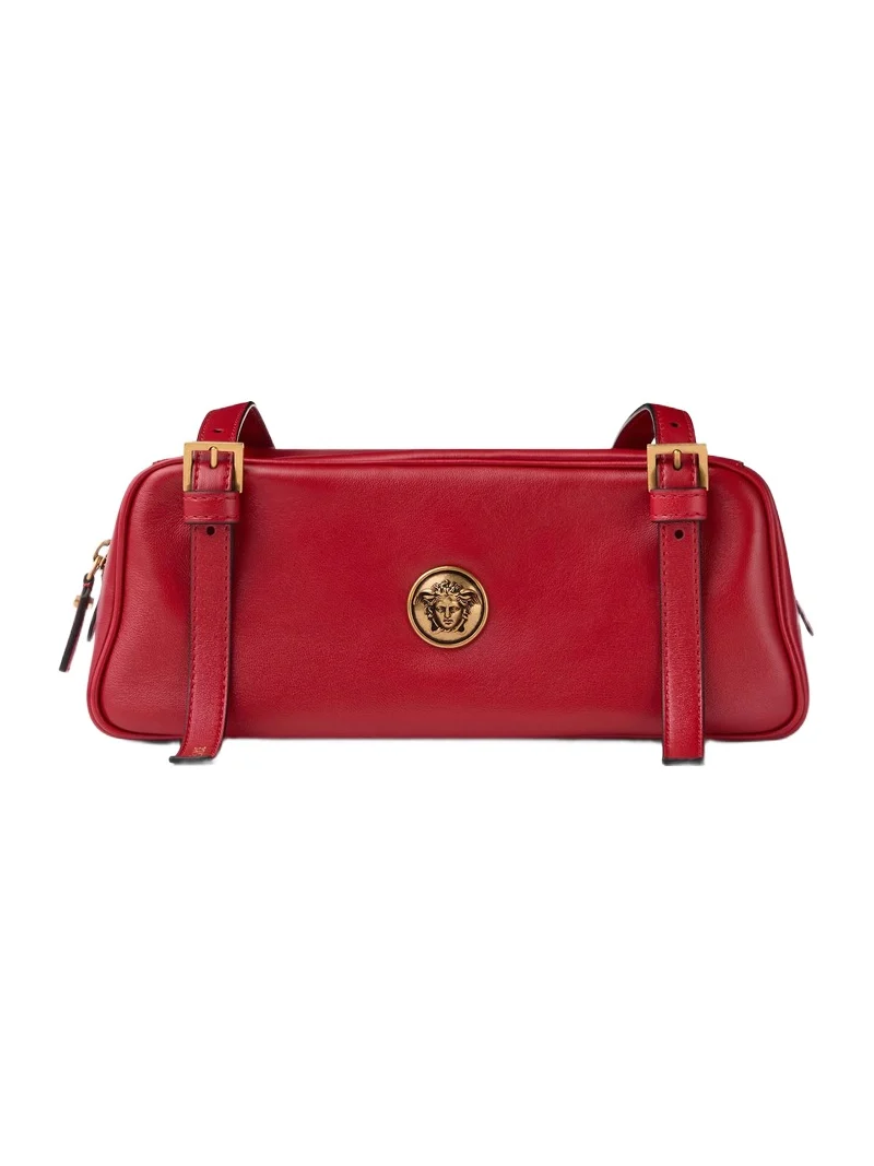 Versace Emblème Nappa Bowling Bag