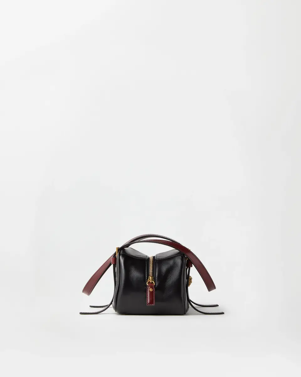 Versace Emblème Nappa Bowling Bag | Thumbnail 2 Versace Emblème Nappa Bowling Bag | Thumbnail 2
