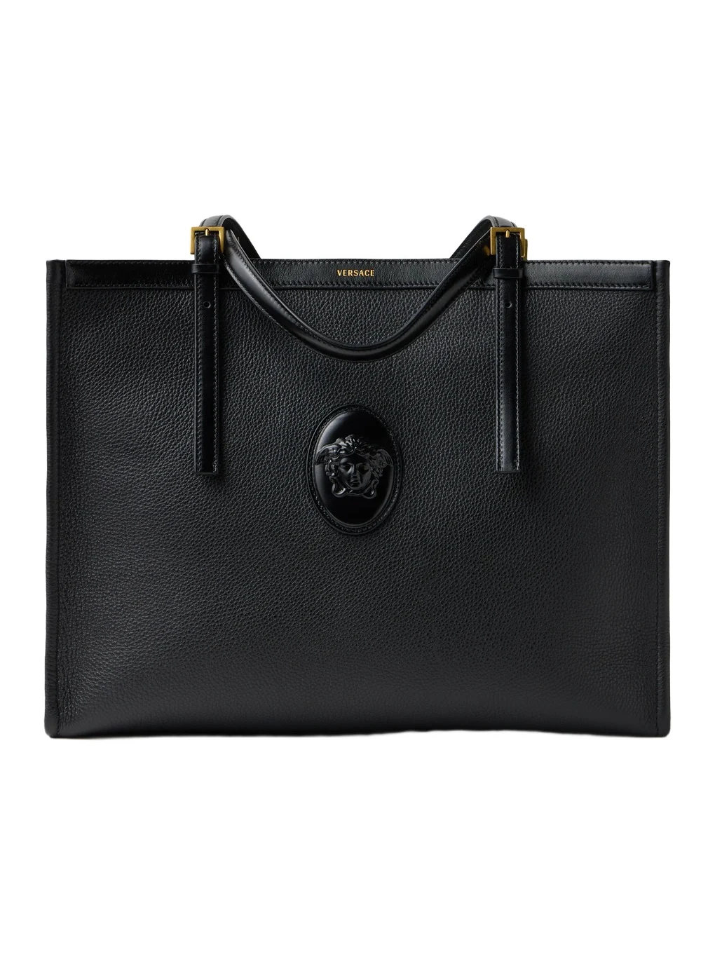 Versace Rivière Large Leather Tote