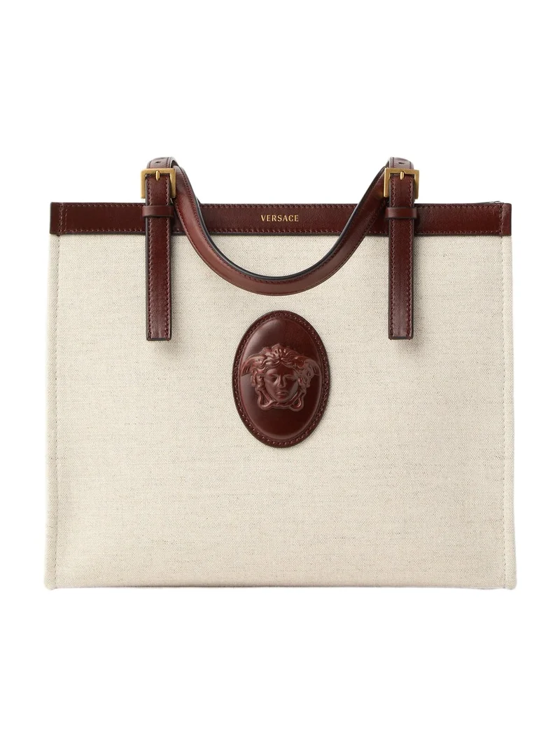 Versace Rivière Canvas Tote