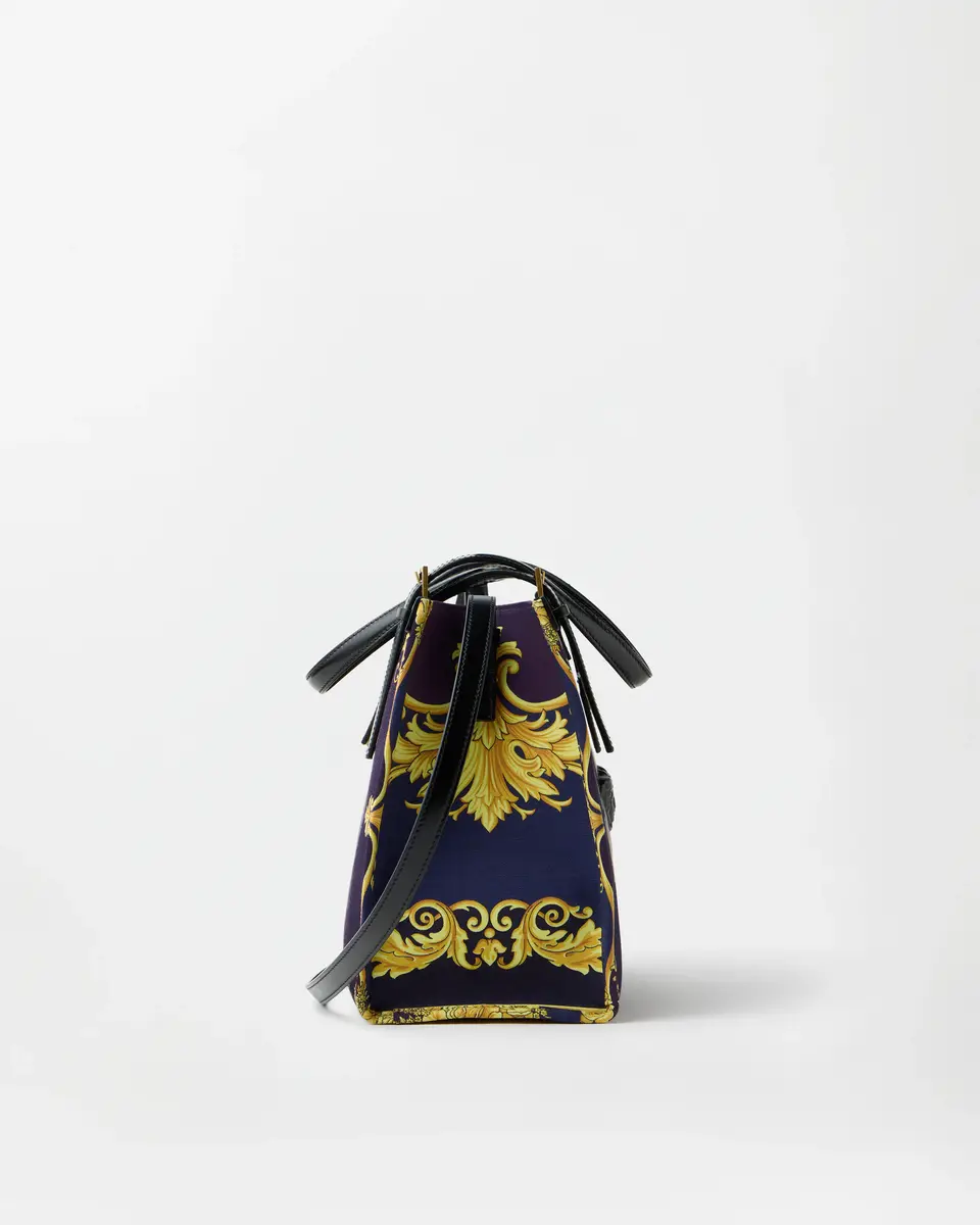 Versace Rivière Printed Canvas Tote | Thumbnail 2 Versace Rivière Printed Canvas Tote | Thumbnail 2