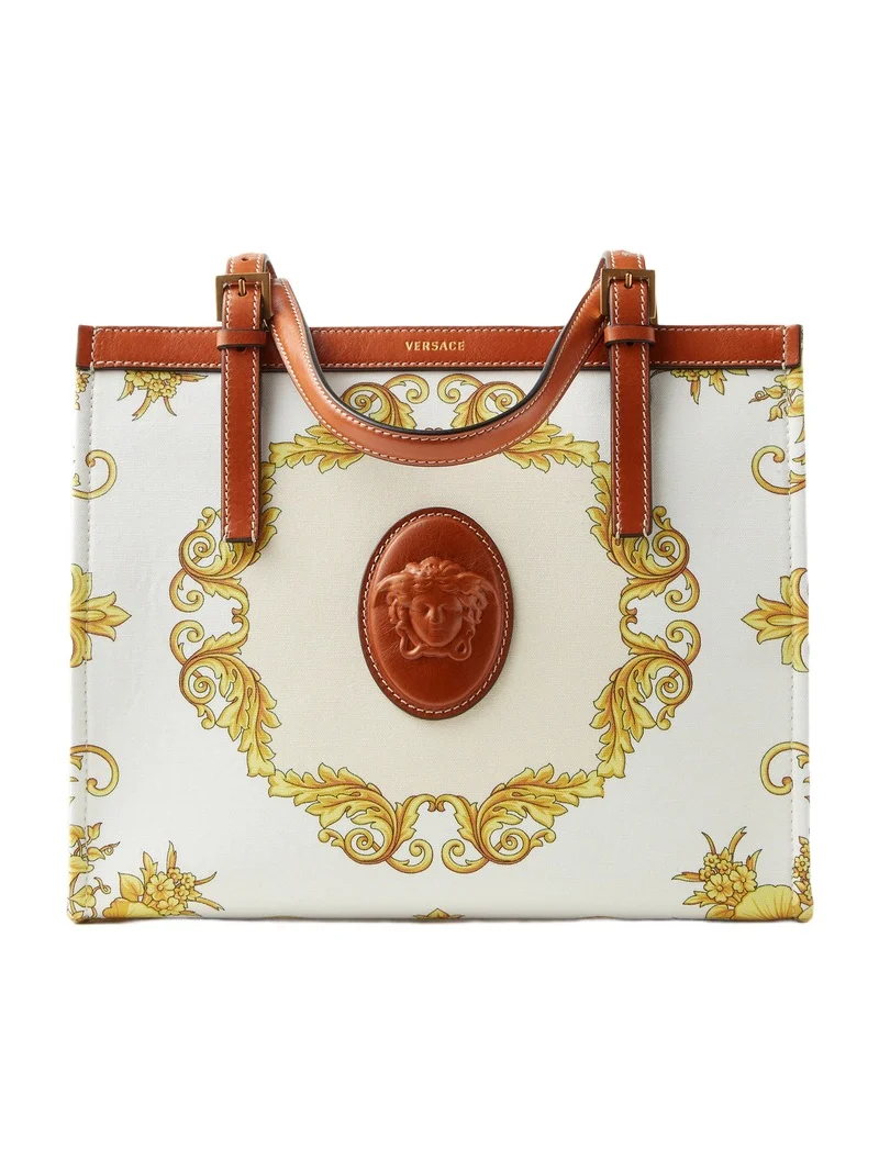 Rivière Printed Canvas Tote
