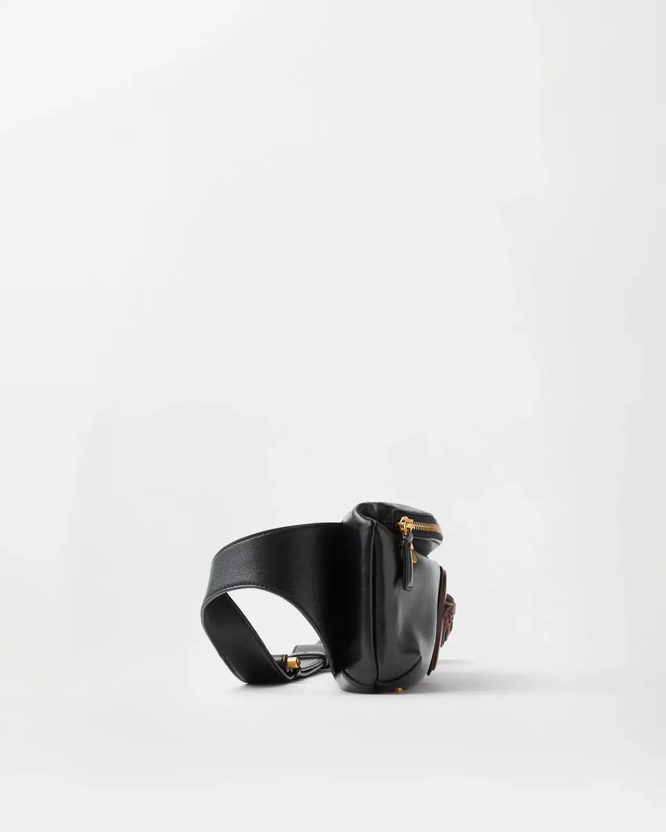 Versace Lou Small Nappa Belt Bag | Thumbnail 2 Versace Lou Small Nappa Belt Bag | Thumbnail 2