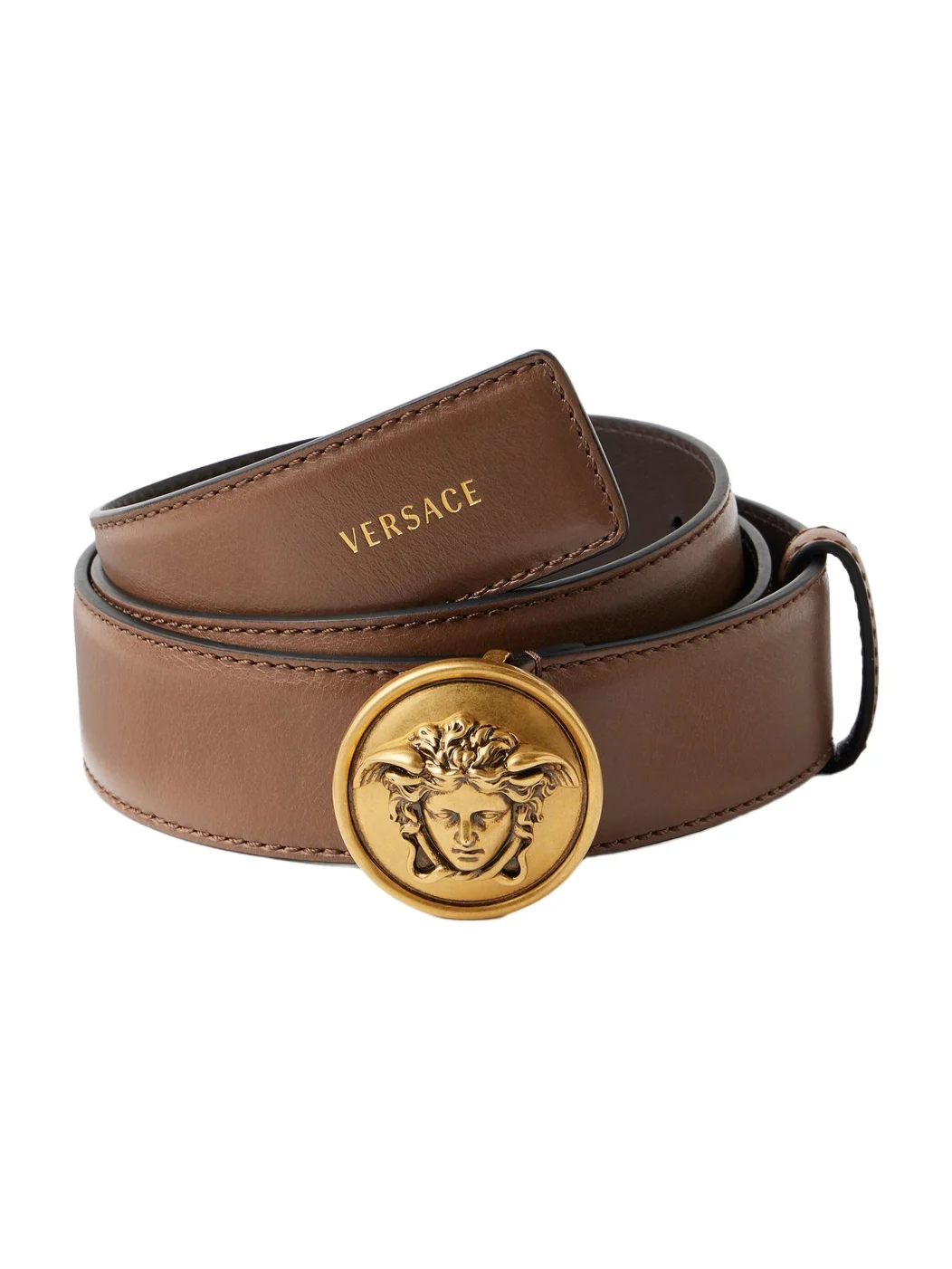Versace Leather Belt 3.5 cm
