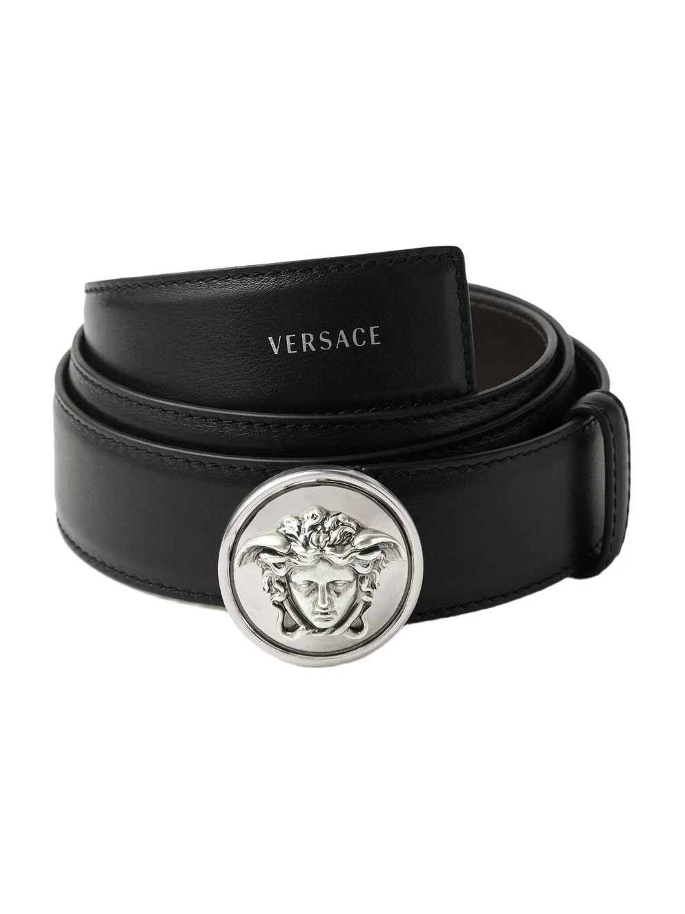 Versace Leather Belt 3.5 cm