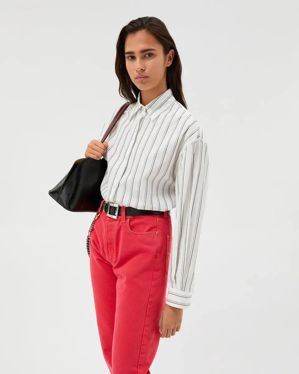 Versace Striped Cotton-Poplin Shirt | Thumbnail 2 Versace Striped Cotton-Poplin Shirt | Thumbnail 2