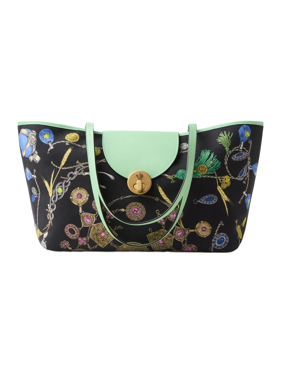 Vivian Printed Small Canvas Tote Vivian Printed Small Canvas Tote