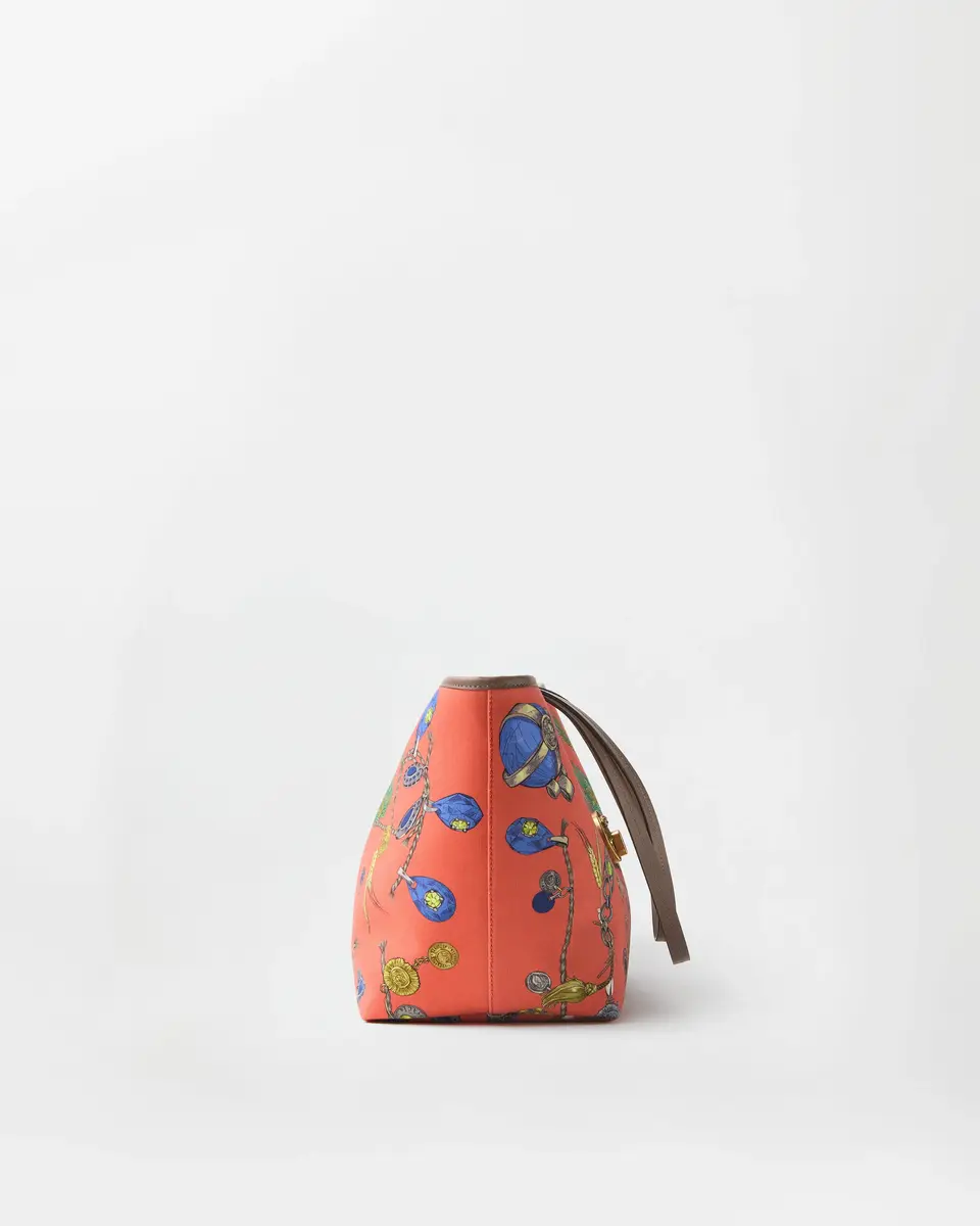 Versace Vivian Printed Small Canvas Tote | Thumbnail 2