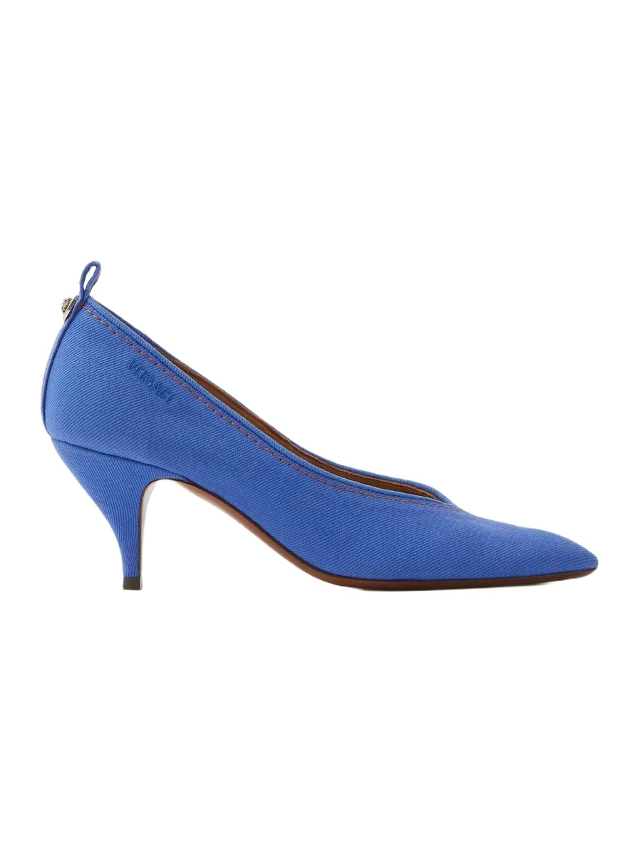 Versace Tina Denim Pumps 65 mm