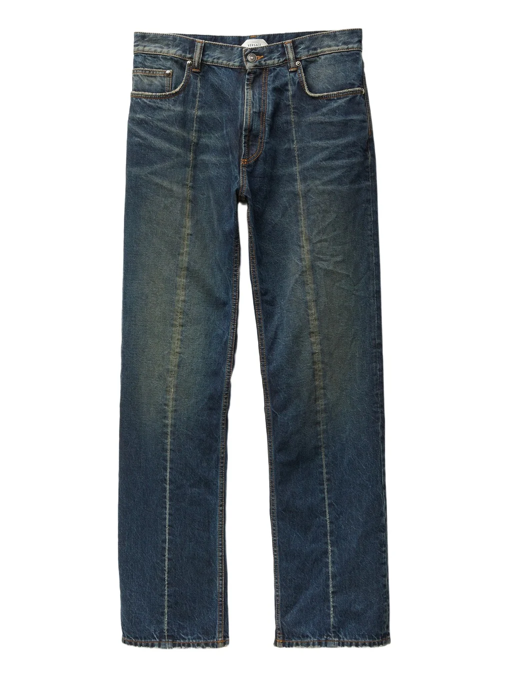 Distressed Straight Jeans Distressed Straight Jeans