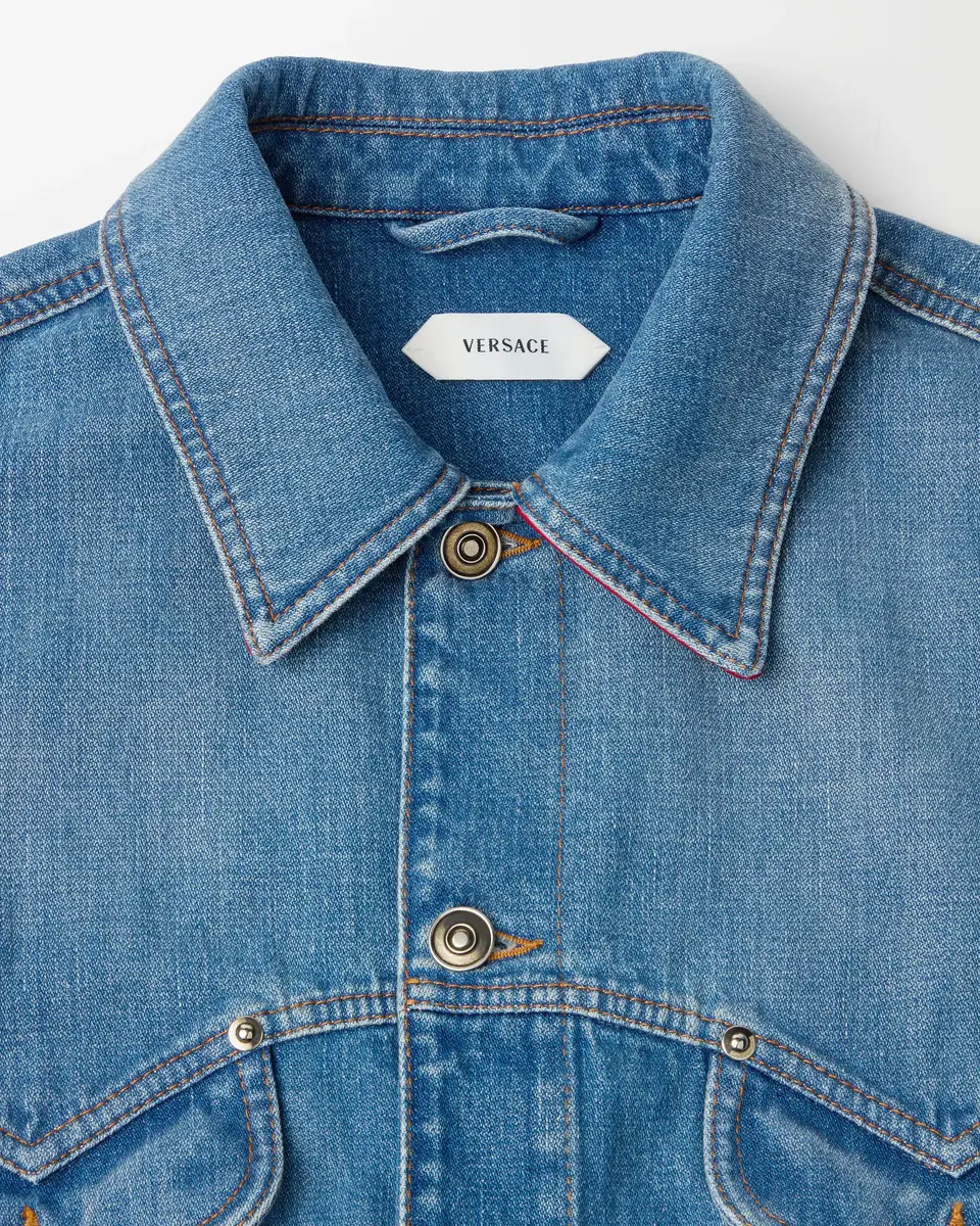 Versace Denim Blouson | Thumbnail 2 Versace Denim Blouson | Thumbnail 2
