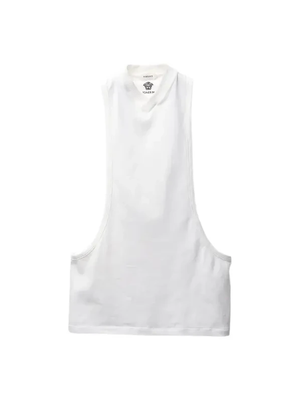 Embroidered Stretch Cotton-Jersey Tank Top