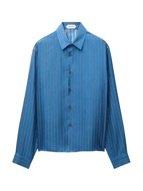 Printed Silk Twill Regular Shirt Printed Silk Twill Regular Shirt