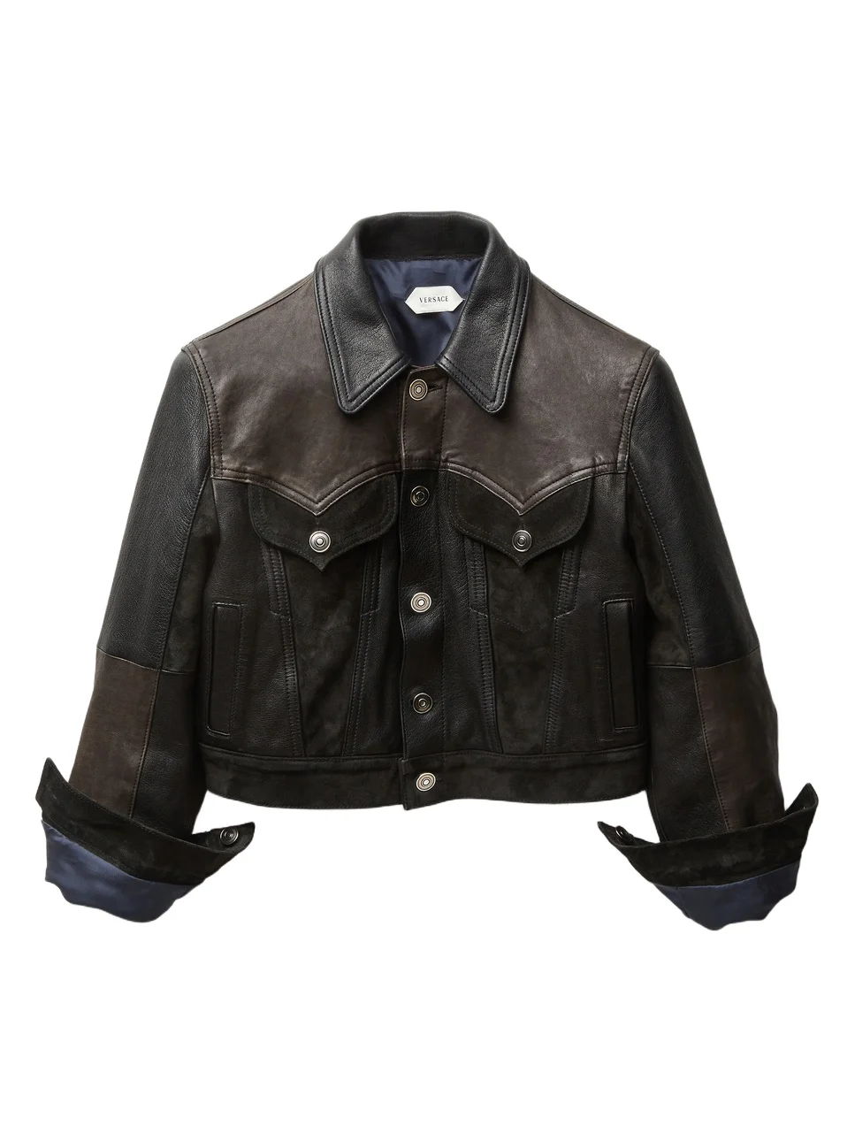 Leather Slim Blouson