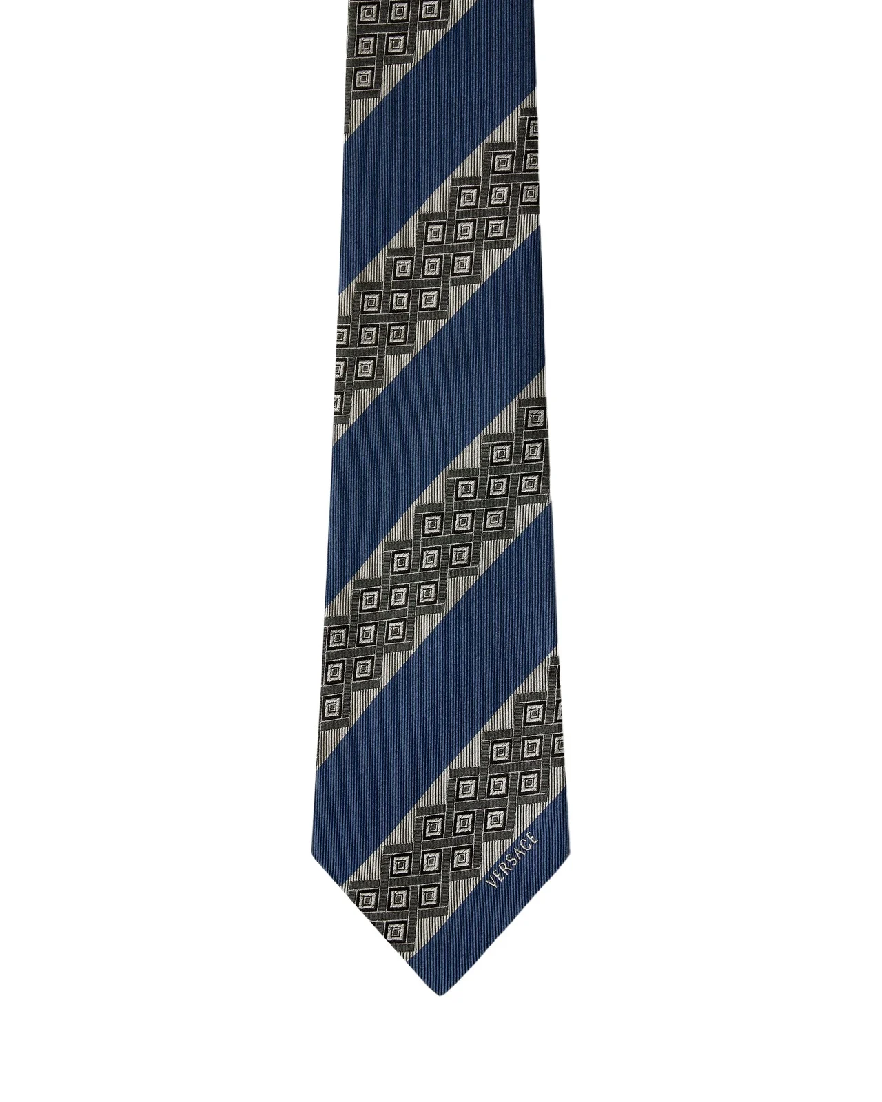 Printed Jacquard Silk Tie Printed Jacquard Silk Tie