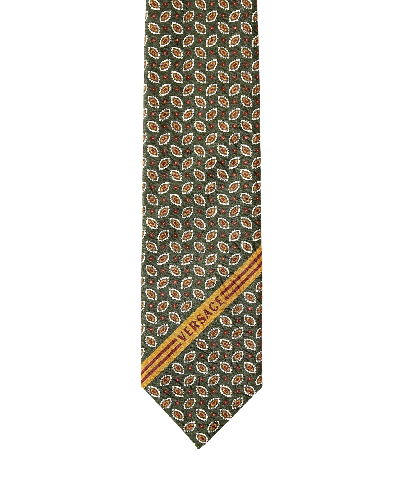 Printed Jacquard Silk Tie
