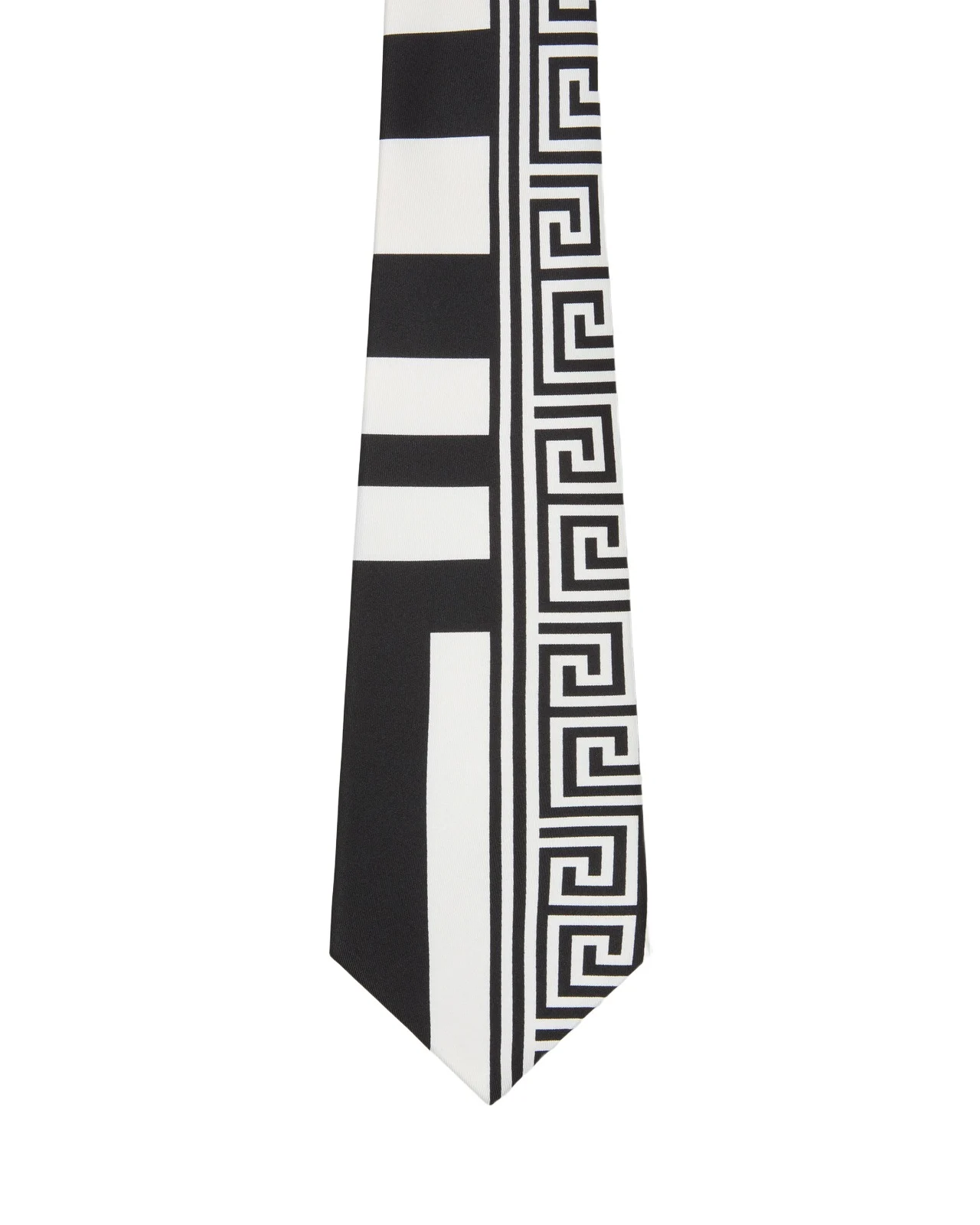 Versace Printed Silk Twill Tie