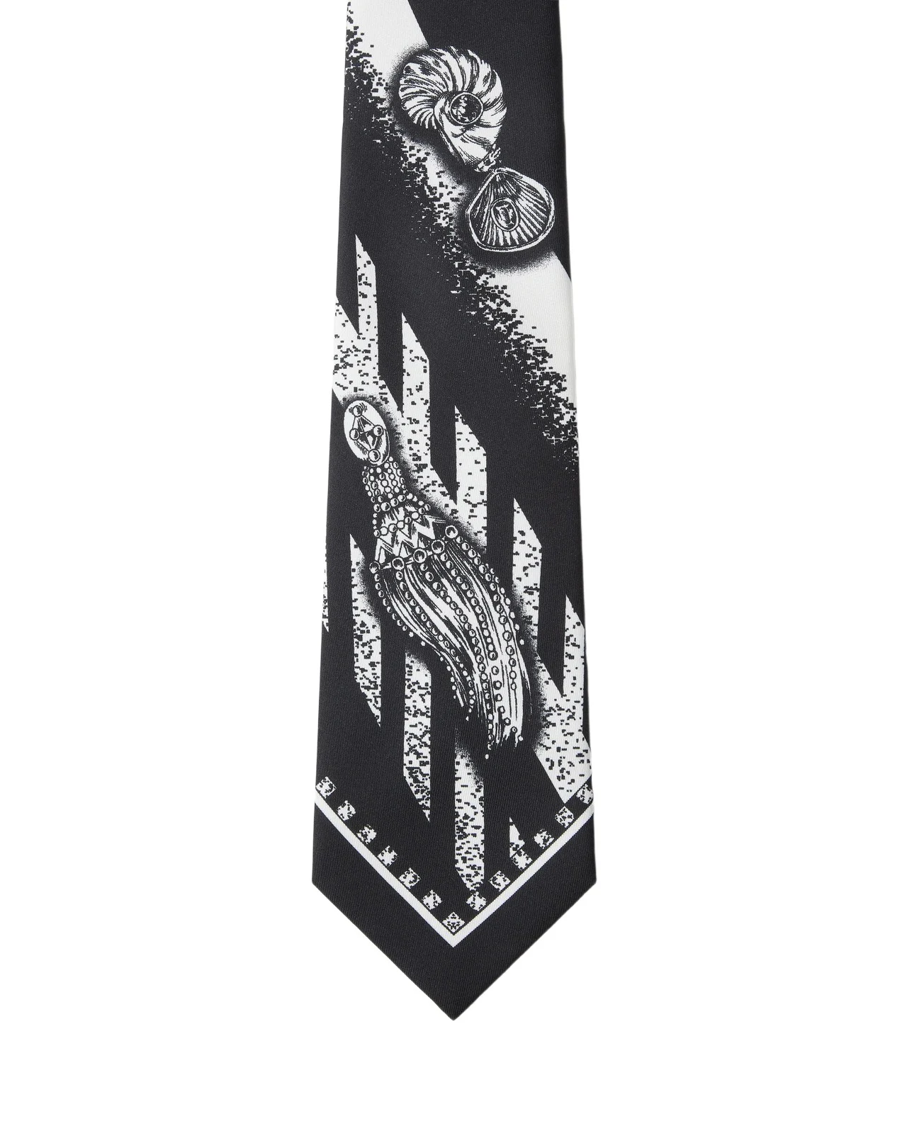 Printed Silk Twill Tie